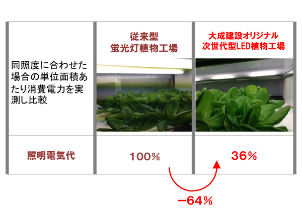 大成建設ら 超省エネled植物工場ユニットを開発 Optronics Online オプトロニクスオンライン