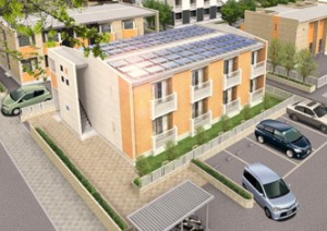 オムロンら，集合賃貸住宅を対象とした「屋根借り太陽光発電プロジェクト」を開始