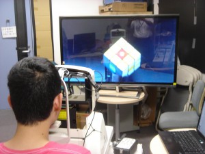 写真01_3D裸眼輻輳角・水晶体調節同時計測装置