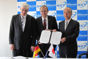 NICT，ドイツ航空宇宙センターとの研究協力協定を締結
