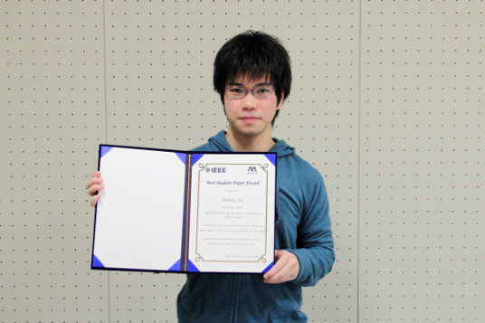 金沢工業大学大学院生が無線電力伝送に関するIEEE国際会議で学生論文最高賞を受賞