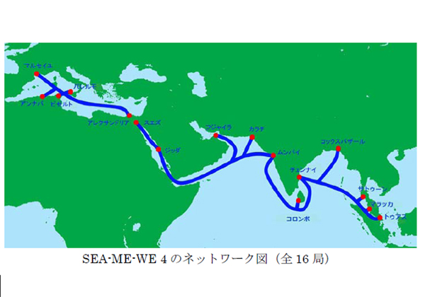三菱電機，東南アジア～西欧の海底ケーブルに100Gb/sの陸上端局装置を納入