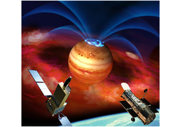 JAXA，木星の高速自転がオーロラ爆発を引き起こすことを発見