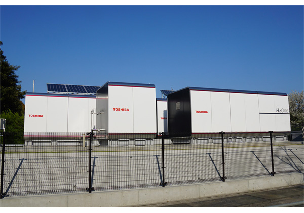 東芝，太陽光と水素のエネルギー供給システムを稼働