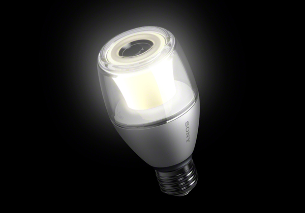ソニー，スピーカー一体型LED電球を発売