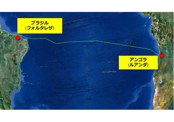 NEC，南大西洋横断海底ケーブルの敷設開始