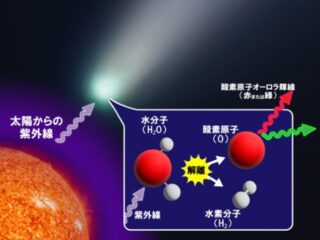 京産大，彗星の酸素輝線の謎を解明