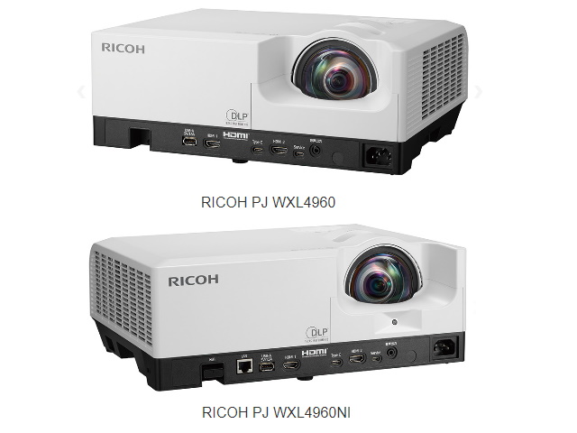 RICOH PJ WX4241N　DLP 短焦点プロジェクター
