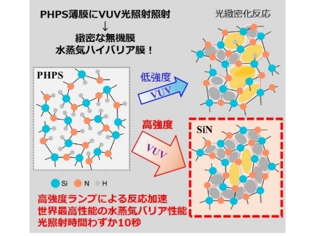 山形大，低コスト・大量生産可能な水蒸気バリア作製