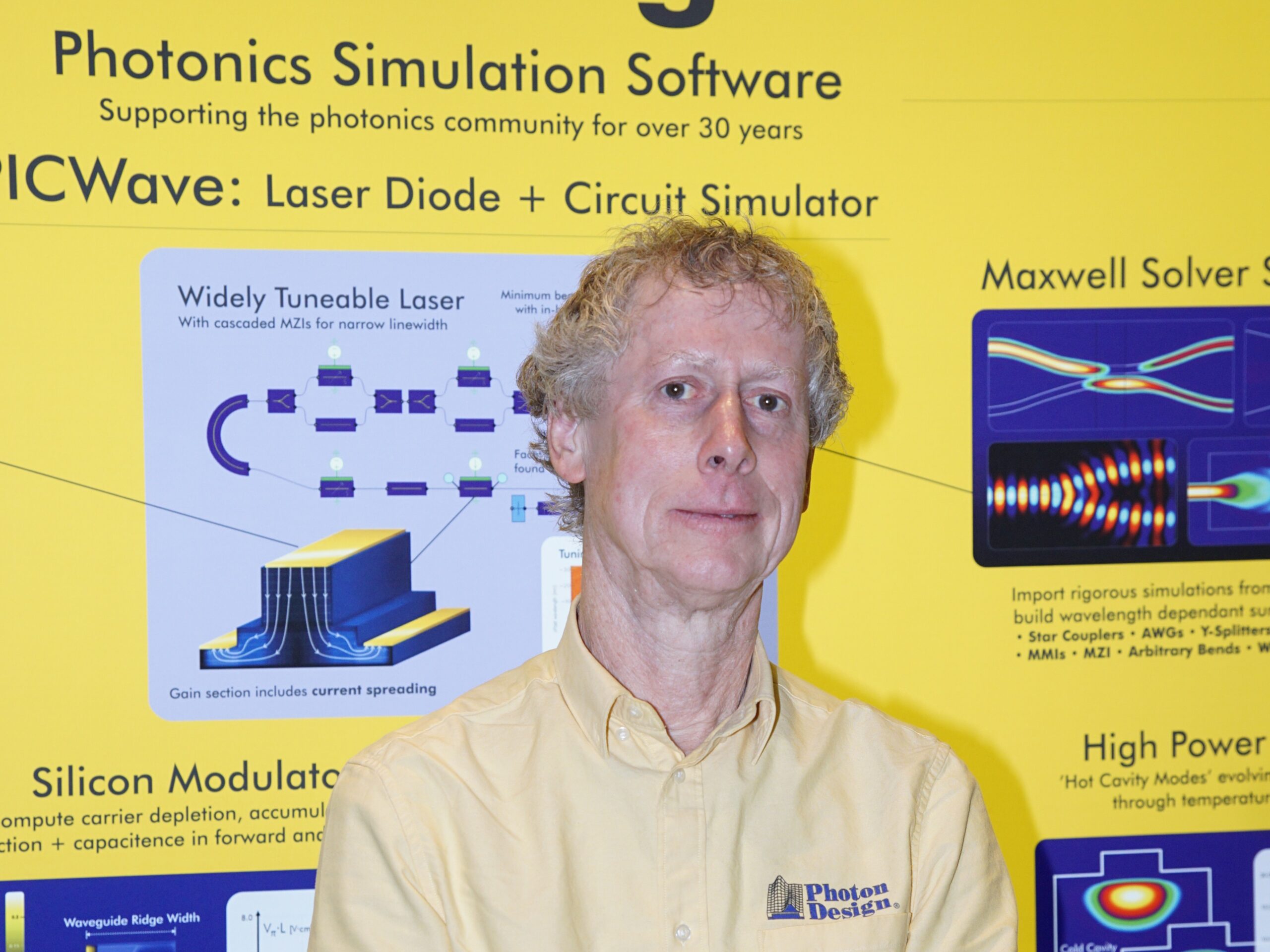 （英）Photon Design Ltd　CEO／創業者　ドミニク・ギャラガー氏