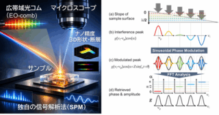 新潟大など、光コムで新たな3次元計測手法を開発 より精密な計測が可能に